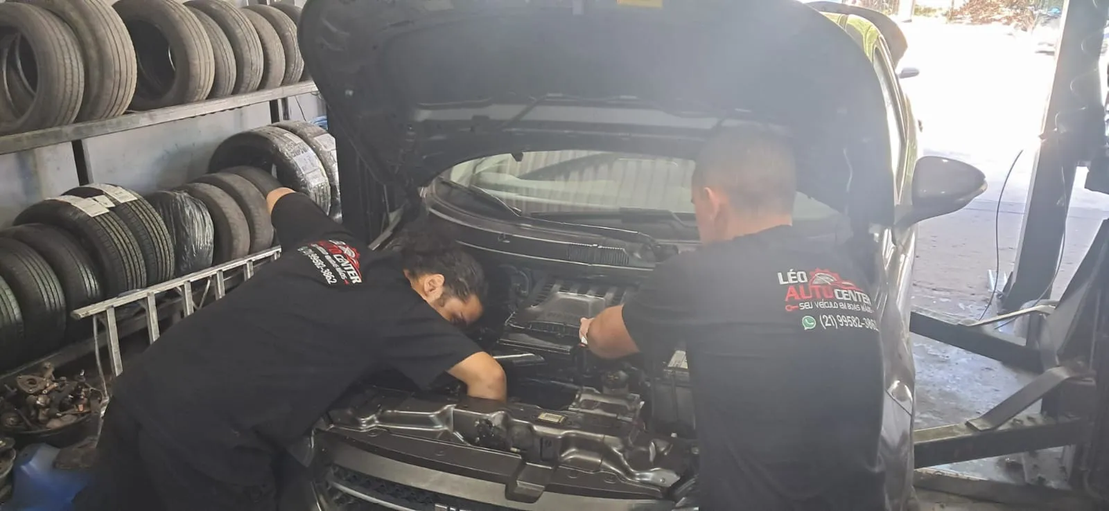 Léo Auto Center em Ação - Estrutura